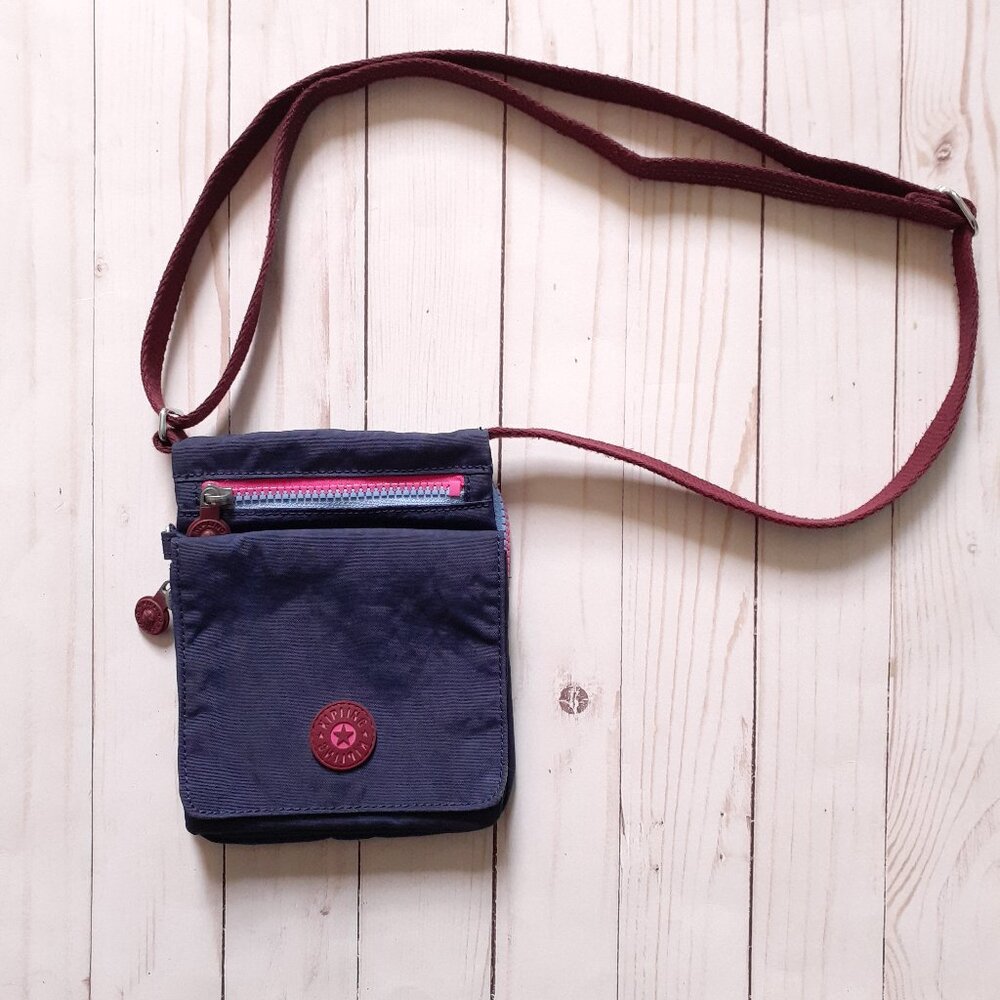 Kipling New Eldorado Crossbody Bag Blue